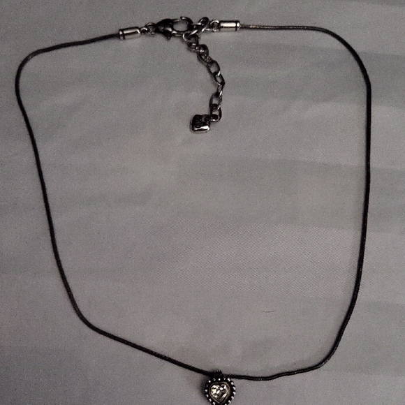 Brighton Silver Heart Pendant Necklace - Picture 1 of 3